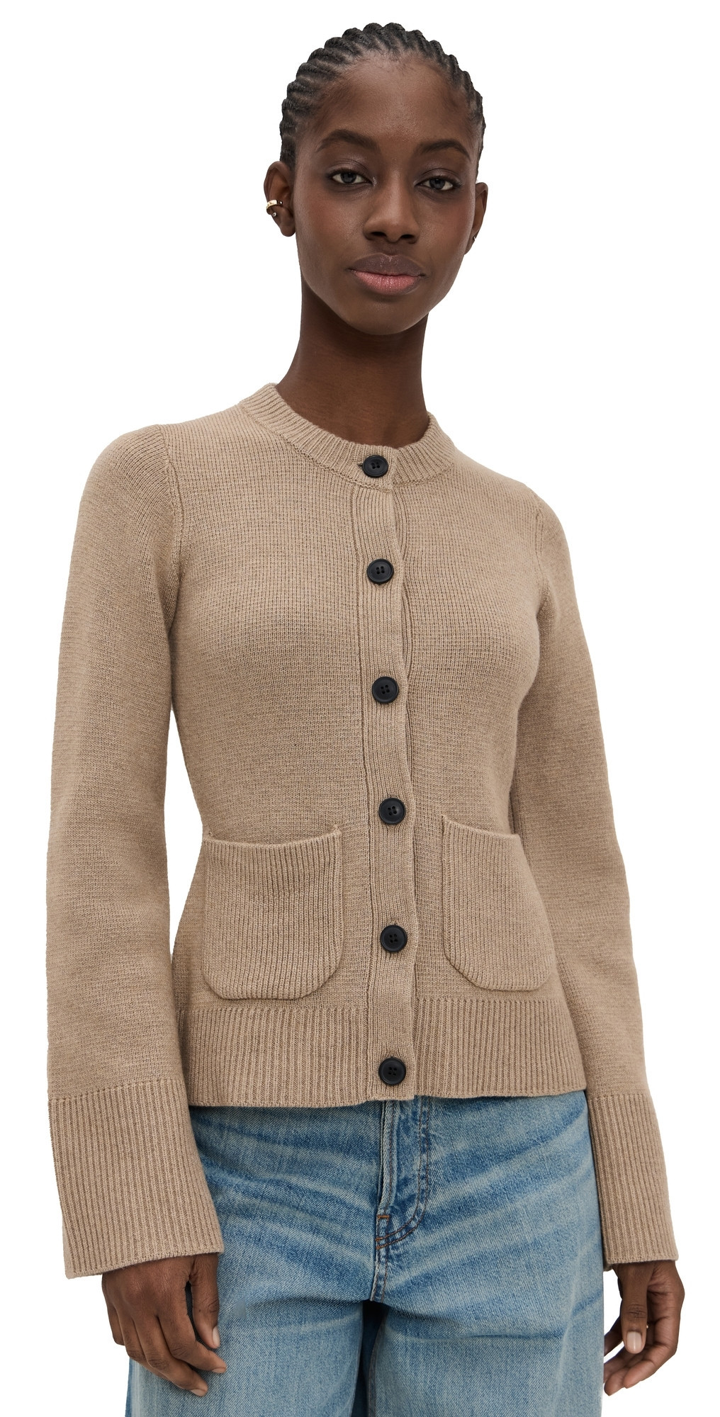 Pistola Dani Cinched Waist Cardigan Toasted Wheat L | Shopbop