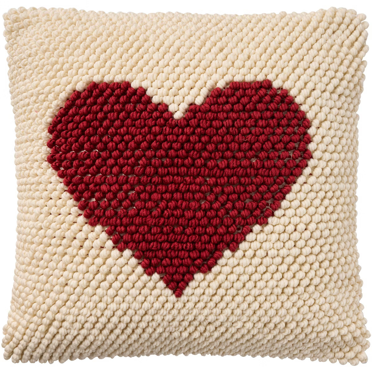 Mina Victory Loop Heart 18" x 18" Indoor Throw Pillow | Target