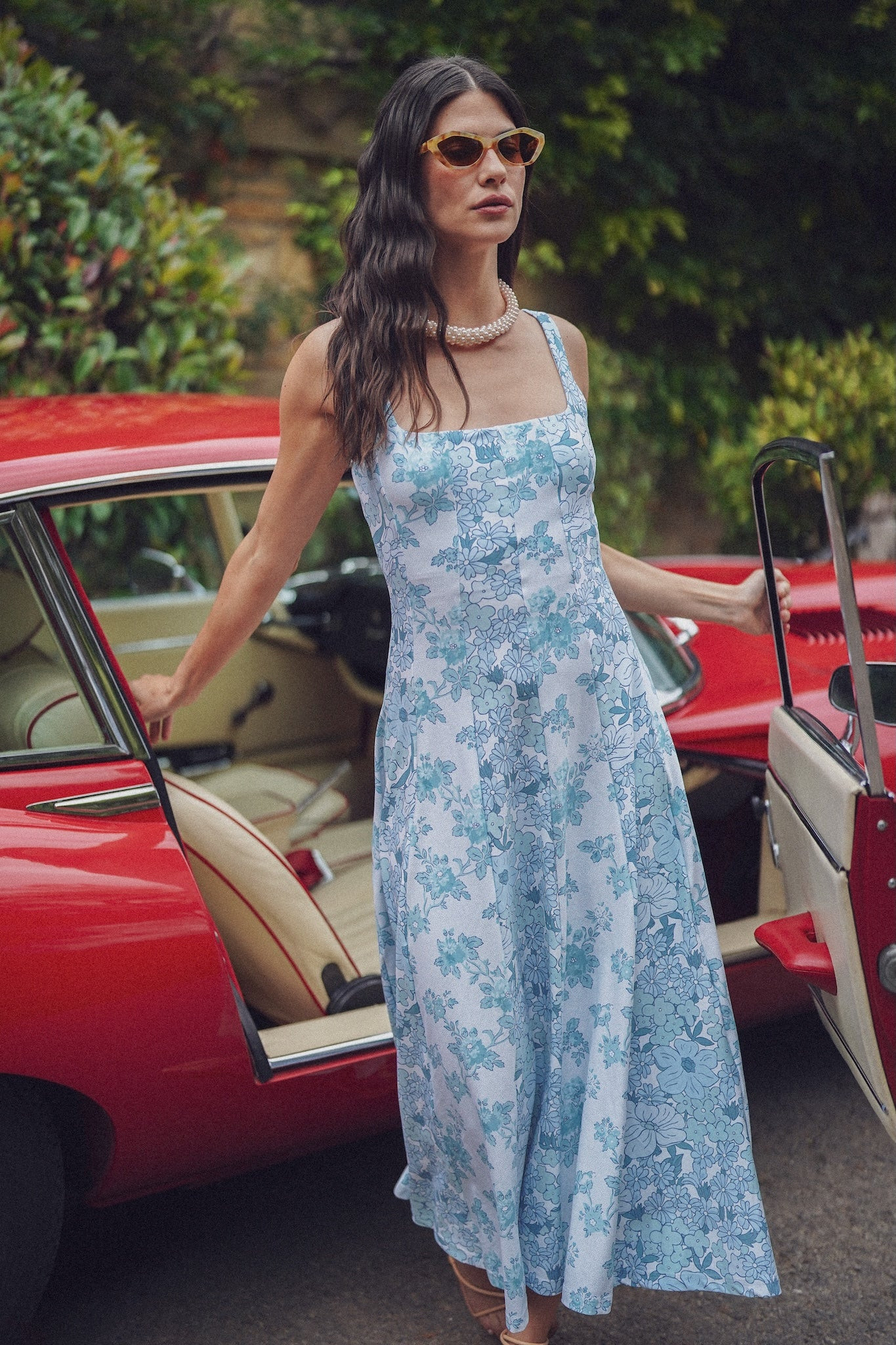Banks Dress - Seaspray Dot | Smith and Quinn