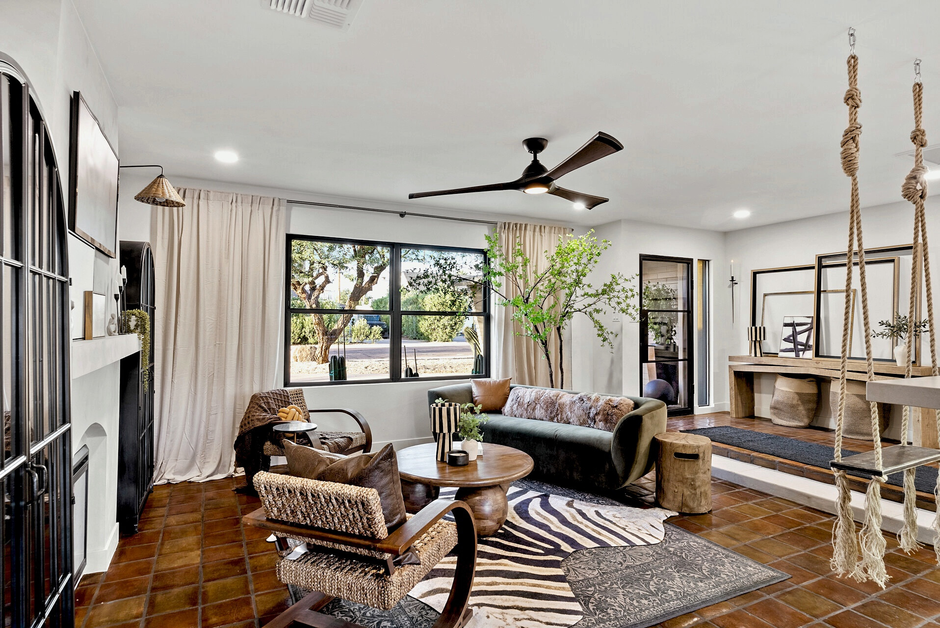 Who’s ready to finally shop the living room at our #MidCenturyOrganicDreamProject 😍 
We are giving the links to everything you see here in this space! ✨

#LTKMostLoved #LTKfindsunder100 #LTKhome