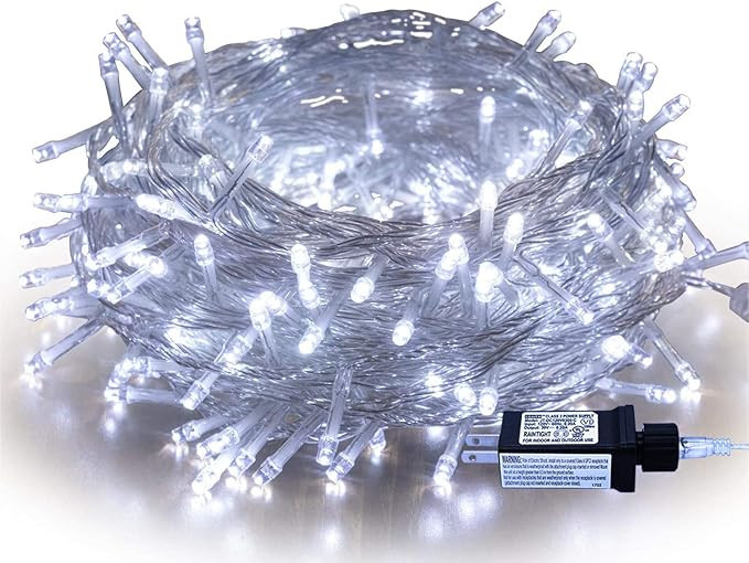 Christmas Tree Lights - 320 LEDs 115ft/35m Memory Function End-to-End 8 Modes Plug in Indoor/Outd... | Amazon (US)