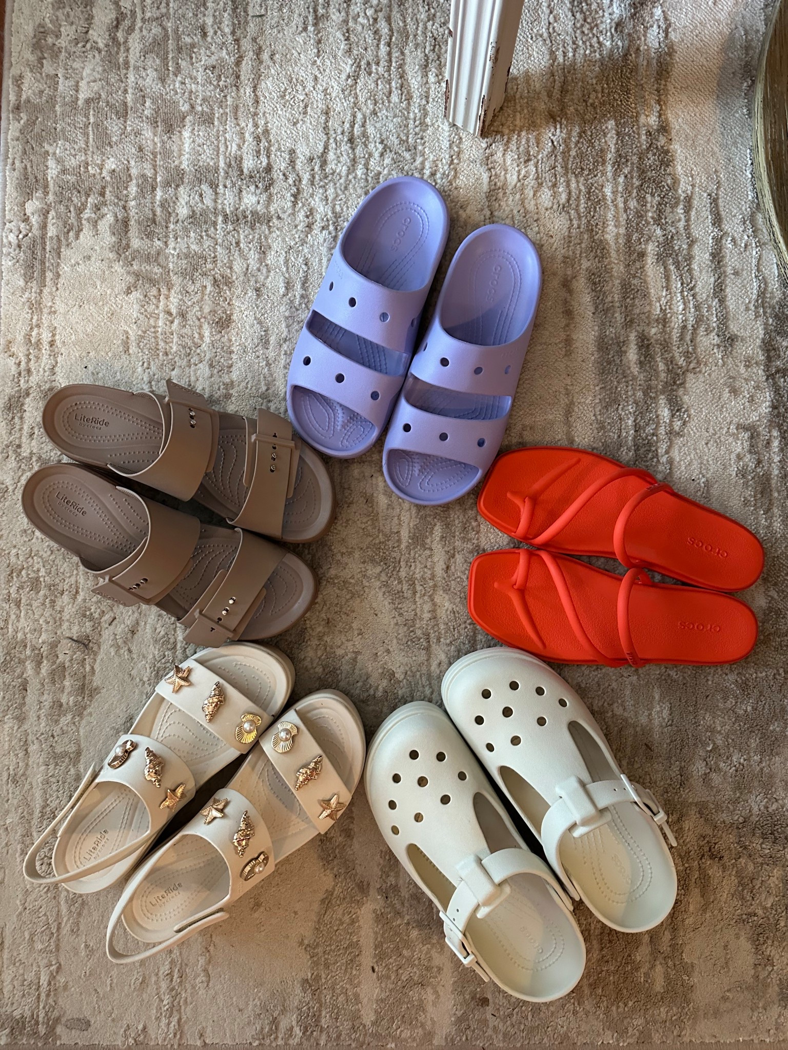 Don’t mind me, I’ll just be wearing crocs all summer long 🙈 Mary Jane crocs, platform crocs, sandal crocs, and my favorite the Brooklyn buckle! 

#LTKTravel #LTKSummerEdit #LTKFindsUnder50