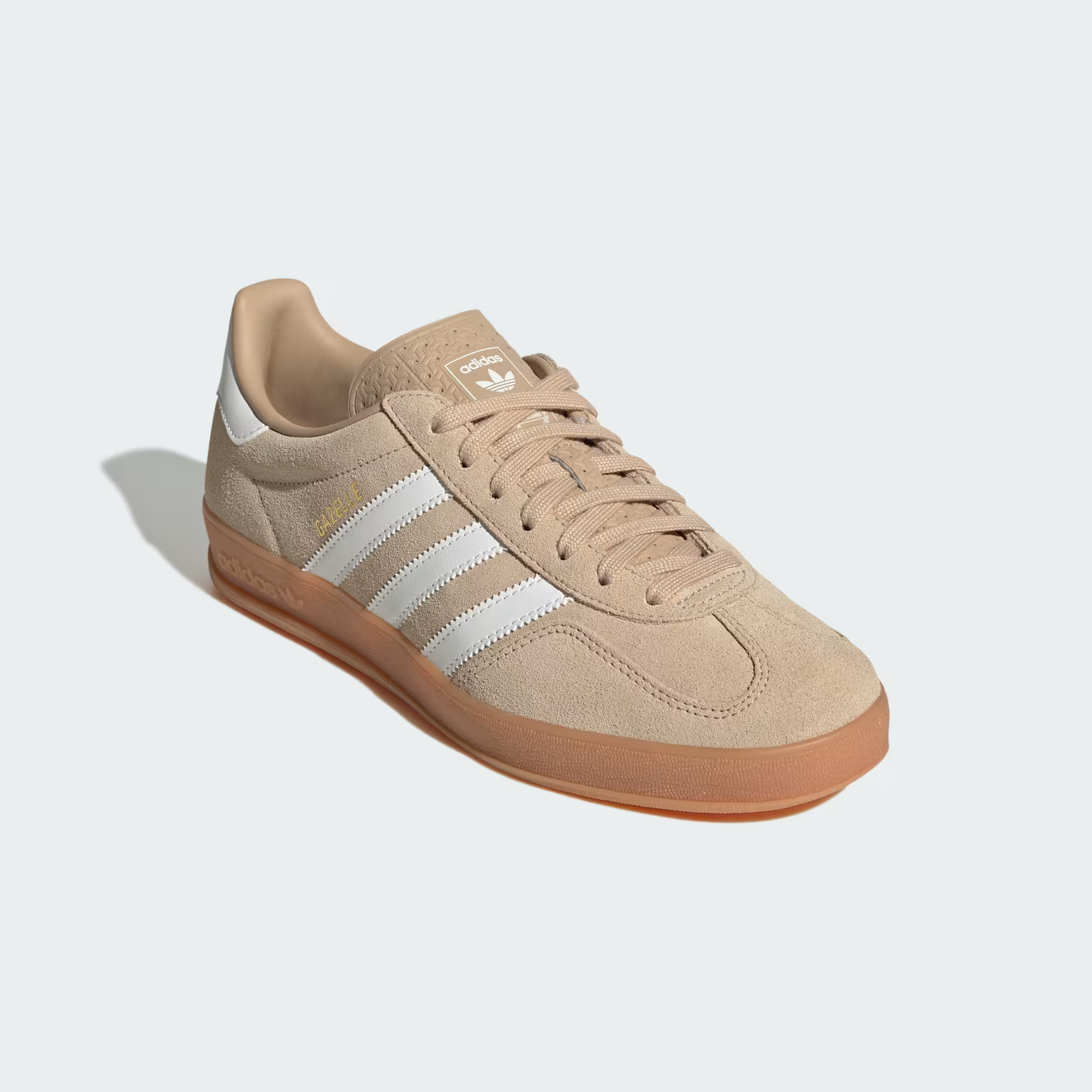 adidas Gazelle Indoor Shoes - Beige | Free Shipping with adiClub | adidas (US)