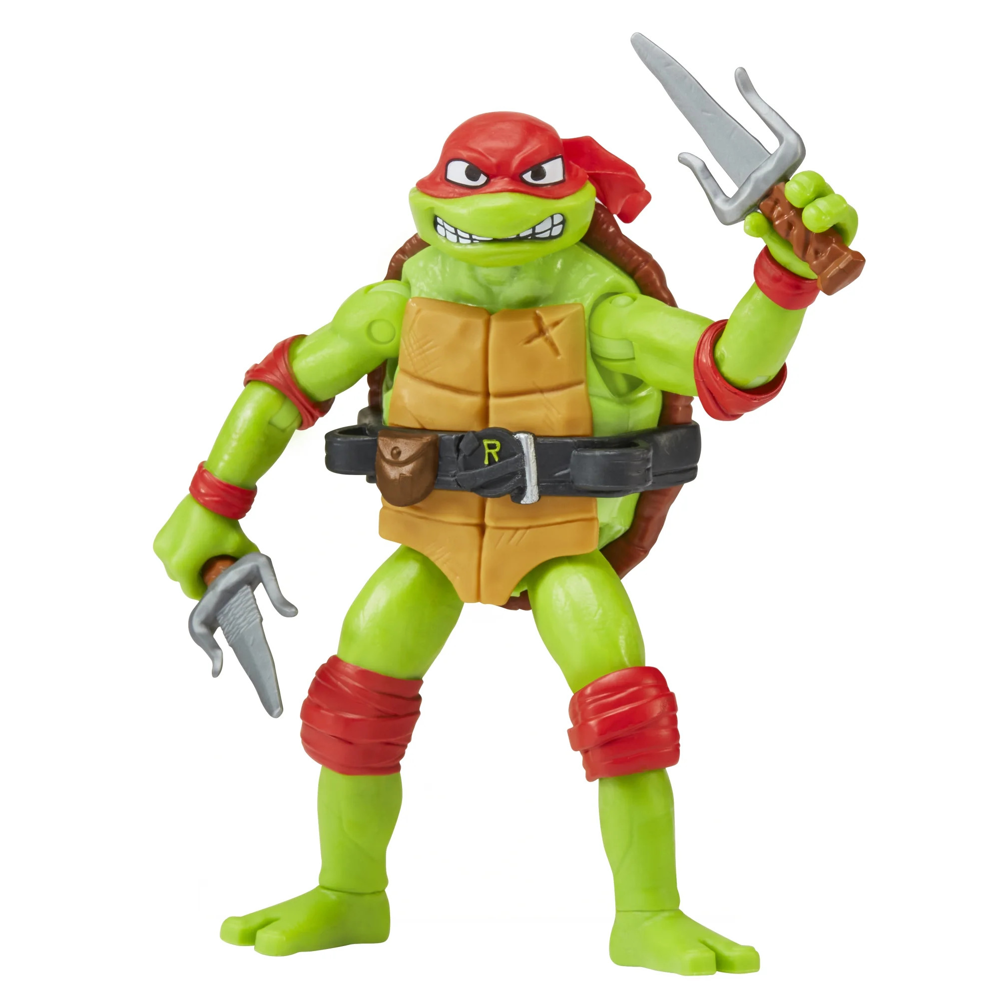 Teenage Mutant Ninja Turtles: Mutant Mayhem 4.65” Raphael Basic Action Figure by Playmates Toys | Walmart (US)