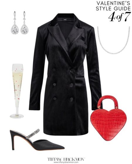 Black Dress Classy Outfit 

Red heart purse  black dress  silver earrings  silver necklace  black and silver shoes  champagne glass 

#LTKSeasonal #LTKGiftGuide #LTKstyletip