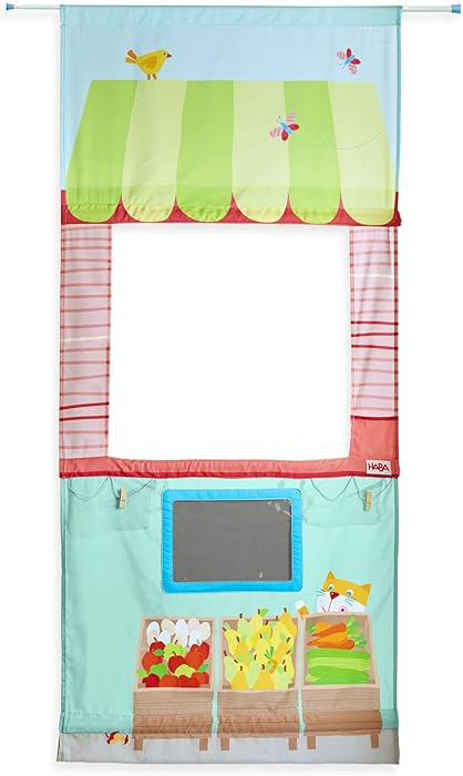 HABA Doorframe Play Store - Space Saving Pretend Play Grocery Shop - Fits in Most Doorways | Amazon (US)