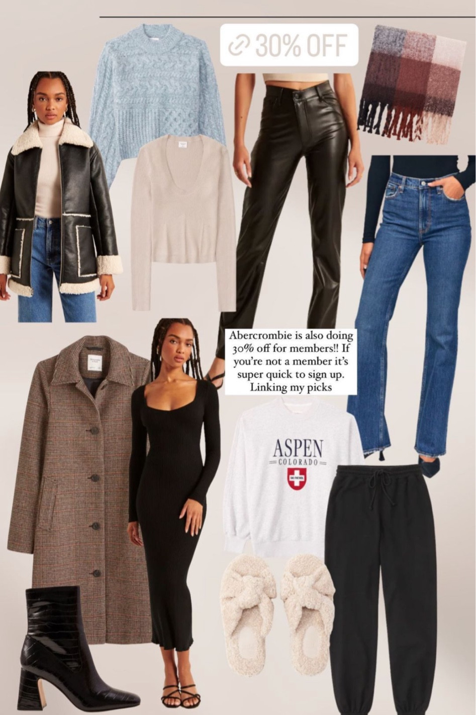 30% off at Abercrombie 

#LTKCyberweek #LTKGiftGuide #LTKHoliday