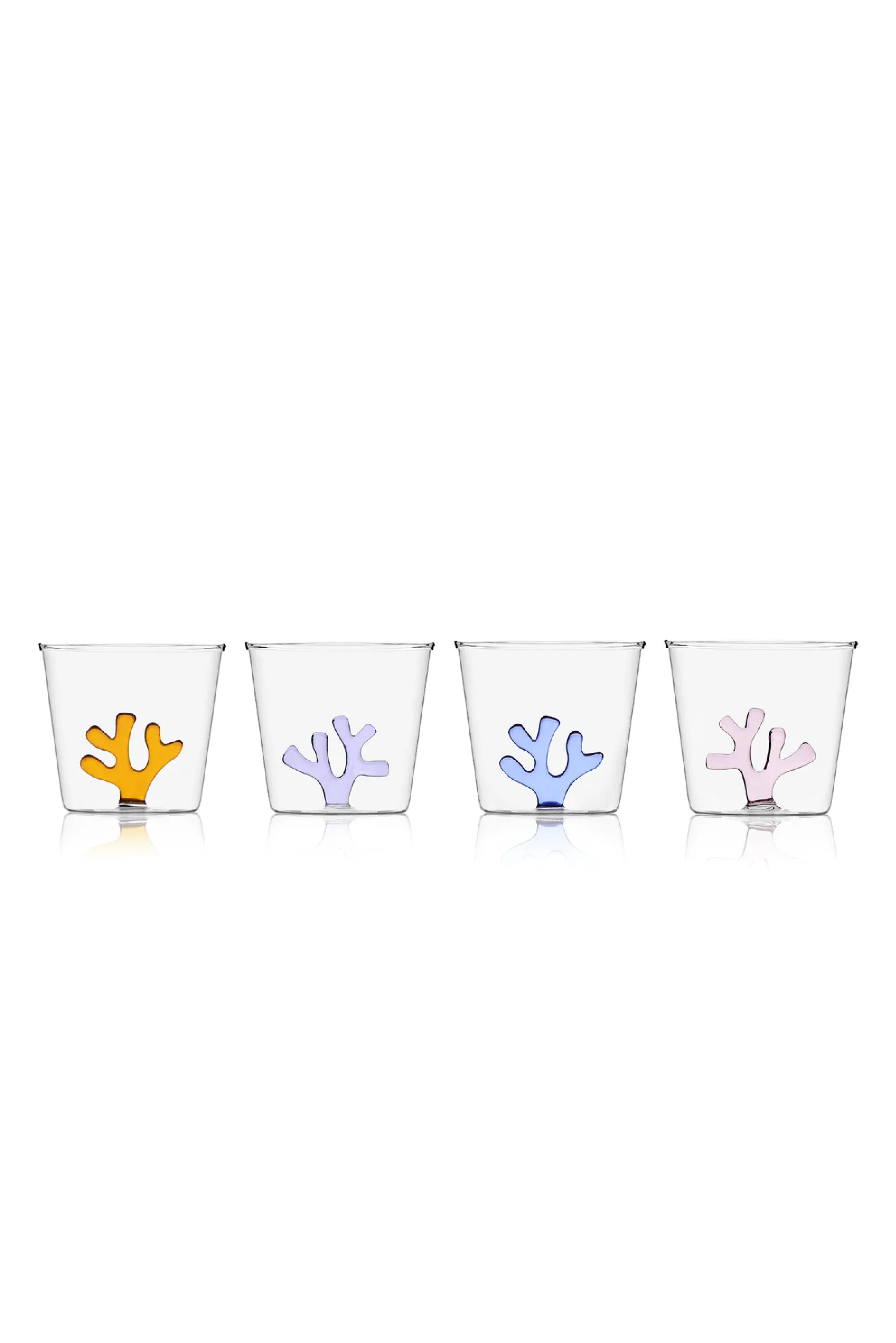 Whimsical Tumbler Glasses - Mixed | COUPER