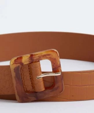 Cinto Feminino Textura Croco Marisa -03328 | Dafiti (BR)
