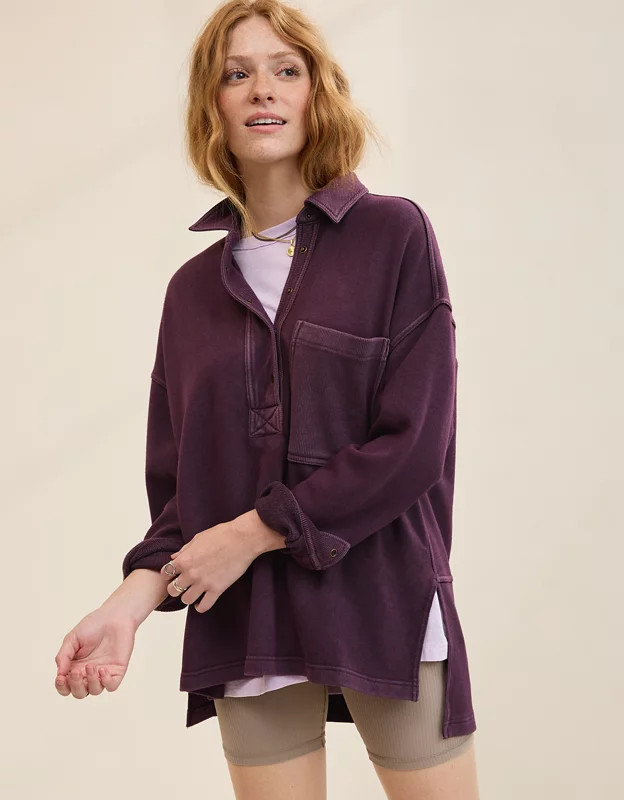 Aerie Chorewear Popover Sweatshirt | Aerie