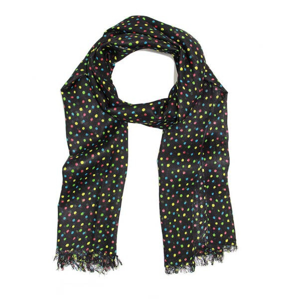 Handmade Veroma Women's Multicolor Polka Dot Scarf (India) | Bed Bath & Beyond