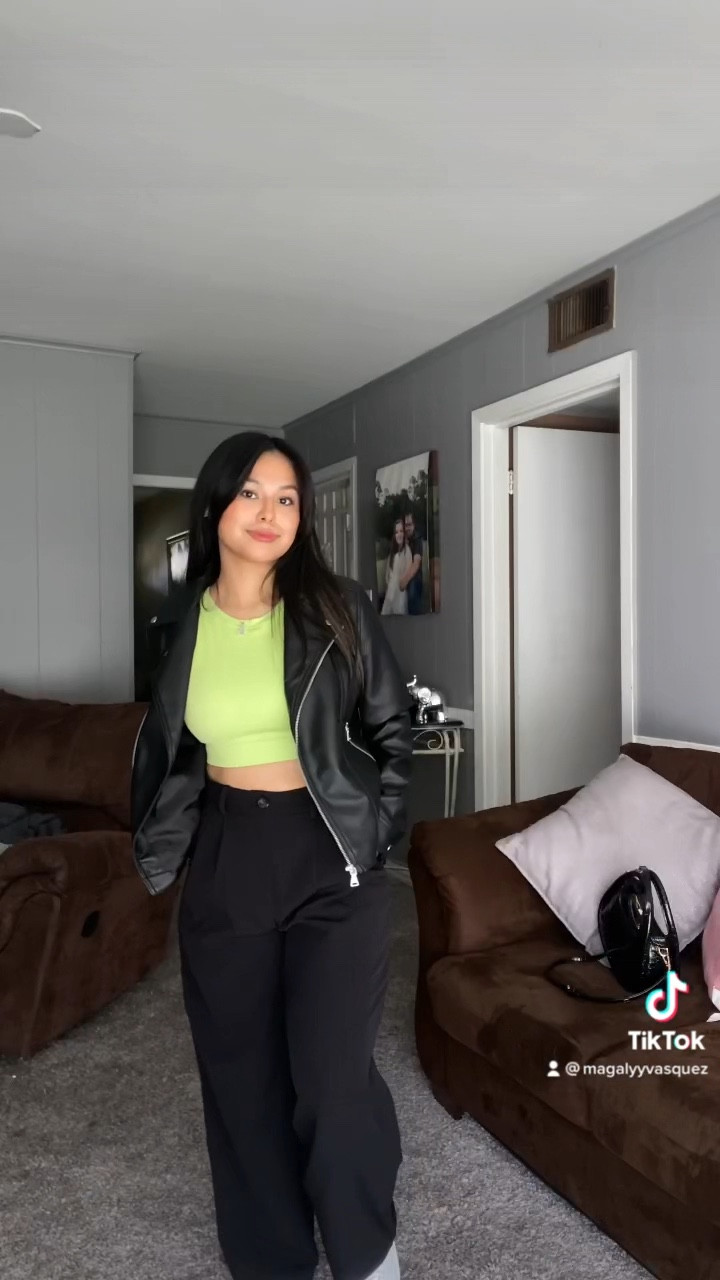 A pop of color for transitional Winter to Spring outfits ! These shein trousers are the only ones i wear ! I absolutely love them , they are from their Dazy collection which runs small , i am a large which fits like a size 6 , i got mine hemmed and i love them even more i cut 3 inches off and i am 5 ft 

#LTKunder100 #LTKSeasonal #LTKstyletip