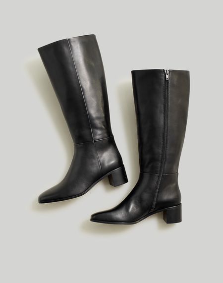Madewell black boots you need for fall 
Perfect knee-high boots for fall outfits 
A must-have boots for fall 


#LTKHoliday #LTKxMadewell #LTKSeasonal