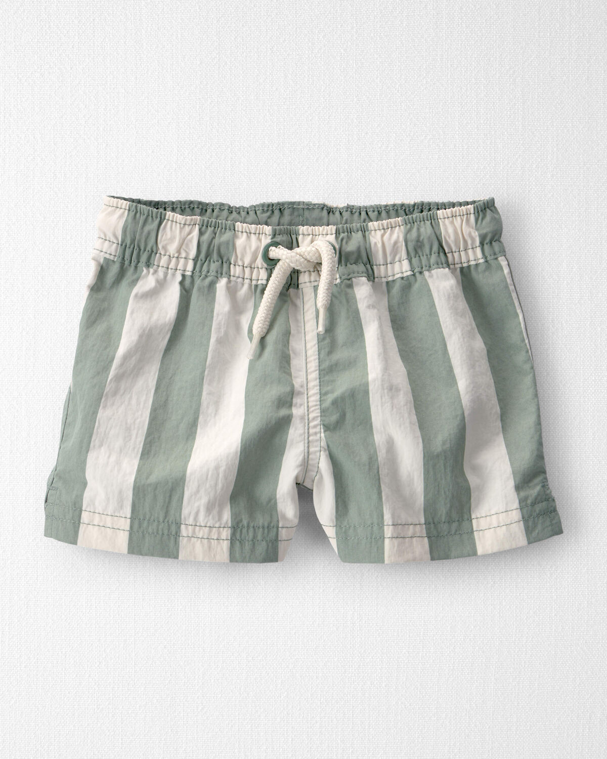 Baby Boy Recycled Swim Trunks in Stripes - Little Planet | Carter's | Carter's Inc