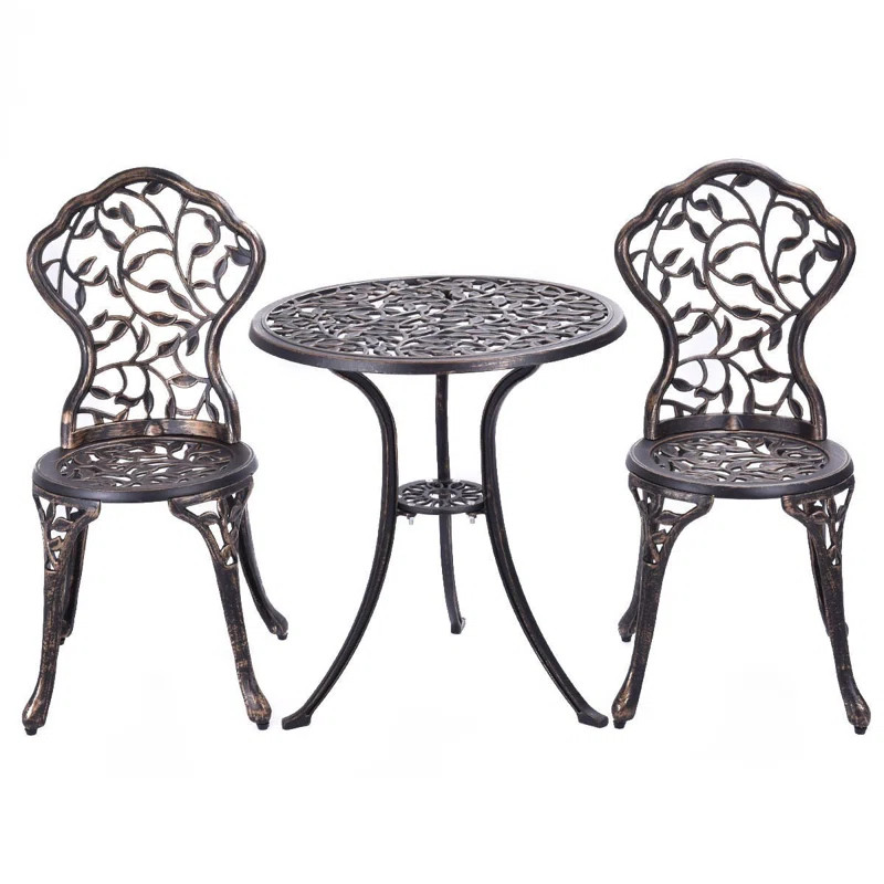 Riemer 2 - Person Round Outdoor Dining Set | Wayfair North America