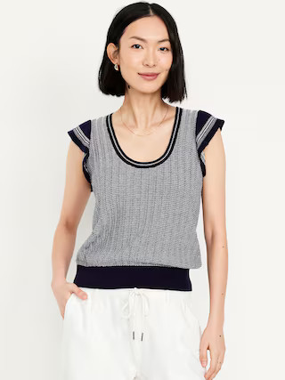 Flutter-Sleeve Sweater | Old Navy (US)