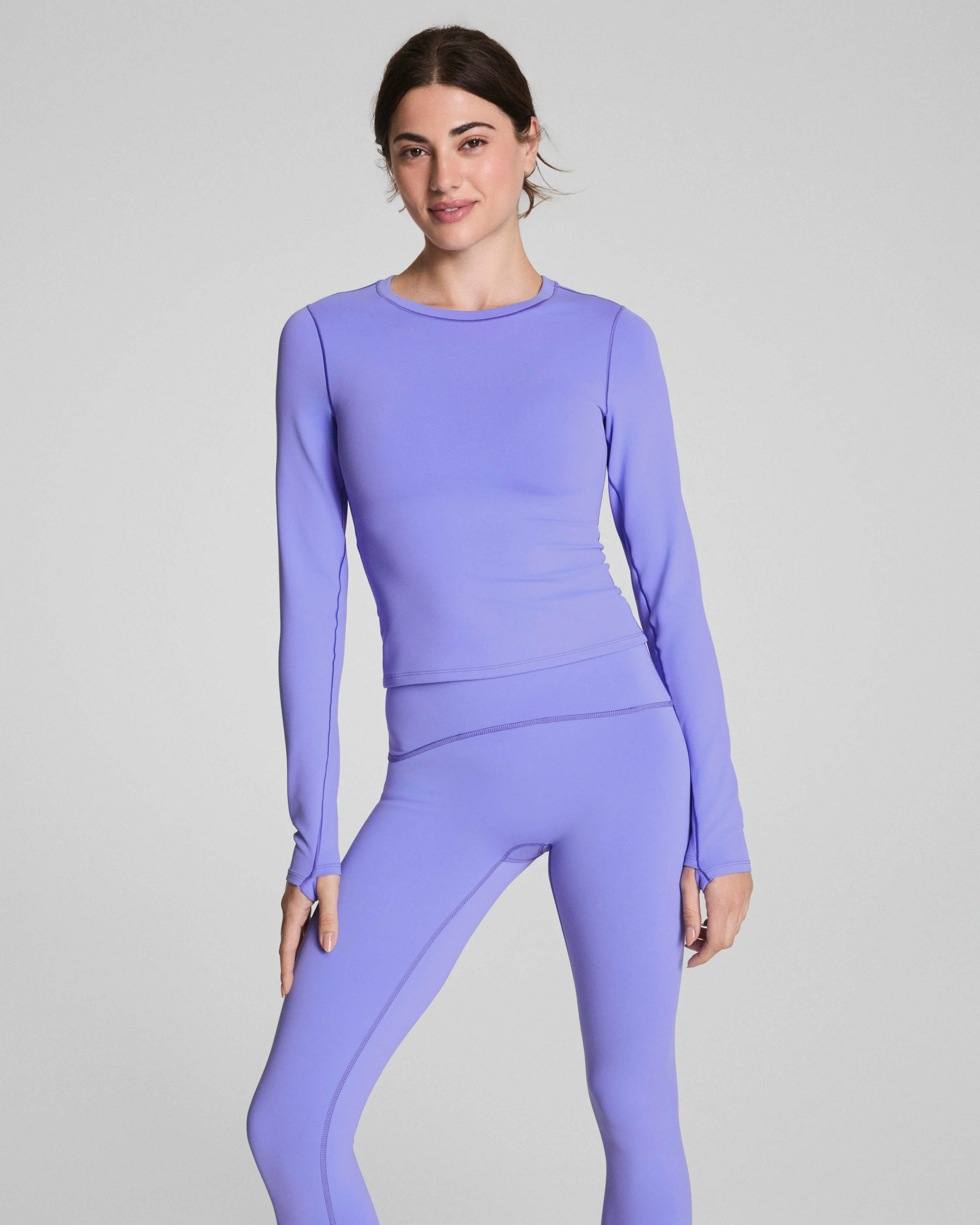 Get Moving Long Sleeve Top with SecretSweat Tech | SPANX | Spanx