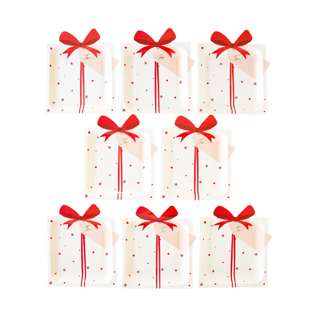 Believe Present Shaped Paper Plate | My Mind's Eye