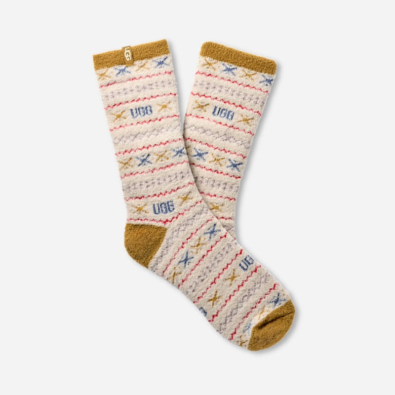 UGG® Women's Leslie Graphic Crew Sock Nylon | UGG (US)