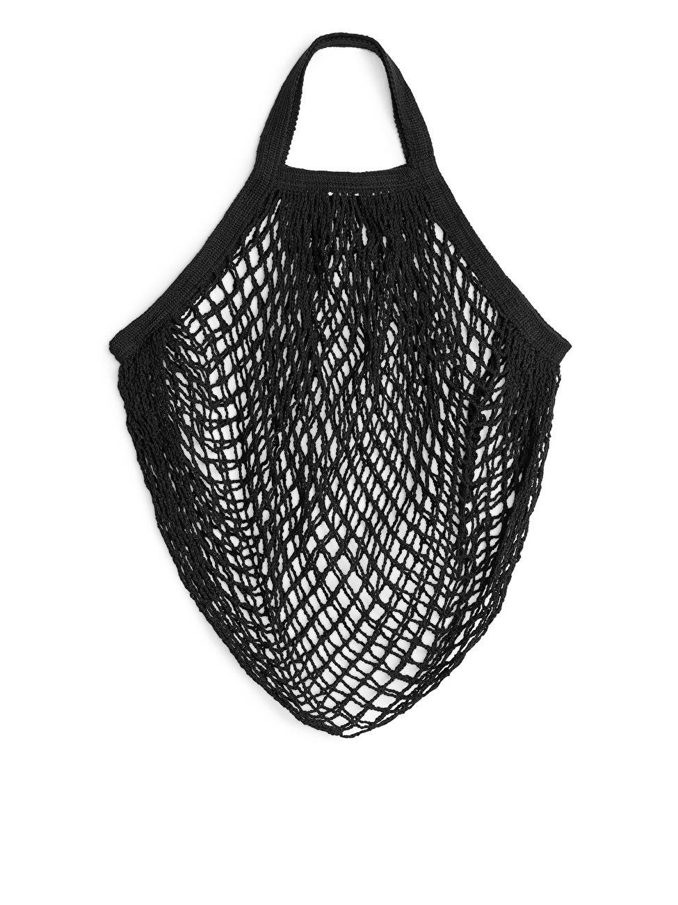 Turtle Bags String Bag - Black - ARKET GB | ARKET (US&UK)