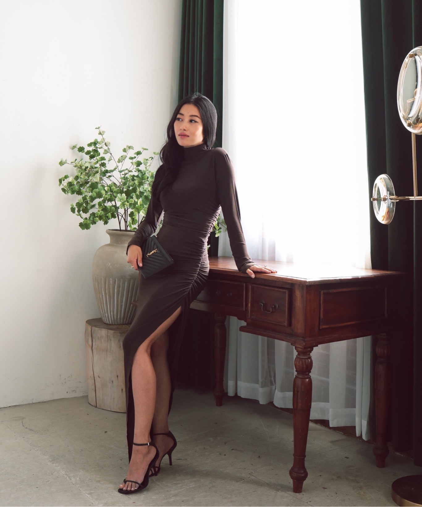 Net-A-Porter petite friendly finds, linked some Zimmerman petites on sale too! (Size 00 = 0Petite and fits me so well). Also linked a farm Rio romper that is made for petites - the updated fit is now perfect on me in xxs with no adjustments

• wearing Norma Kamali ruched asymmetric stretch- jersey midi dress in xxs - 

This is made of unlined, stretchy jersey knit with ruching throughout. maternity bump friendly! The sleeves and neckline can easily be folded under to fit. 

They have several variations of this dress with sleevesless and long sleeves too 

• Reformation minimalist heel sandals

• ysl envelope clutch bag 

#petite elegant formal outfits

#LTKSeasonal #LTKitbag #LTKwedding