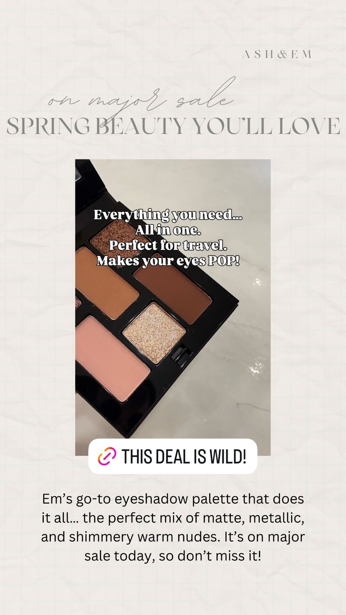 The most insane deal!! This palette has everything you need!

#LTKSaleAlert #LTKBeauty