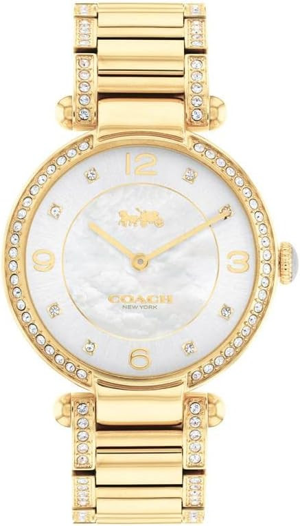 COACH Cary Women's Watch, Timeless Elegance with a Mother-of-Pearl Dial, Perfect for Any Occasion... | Amazon (US)
