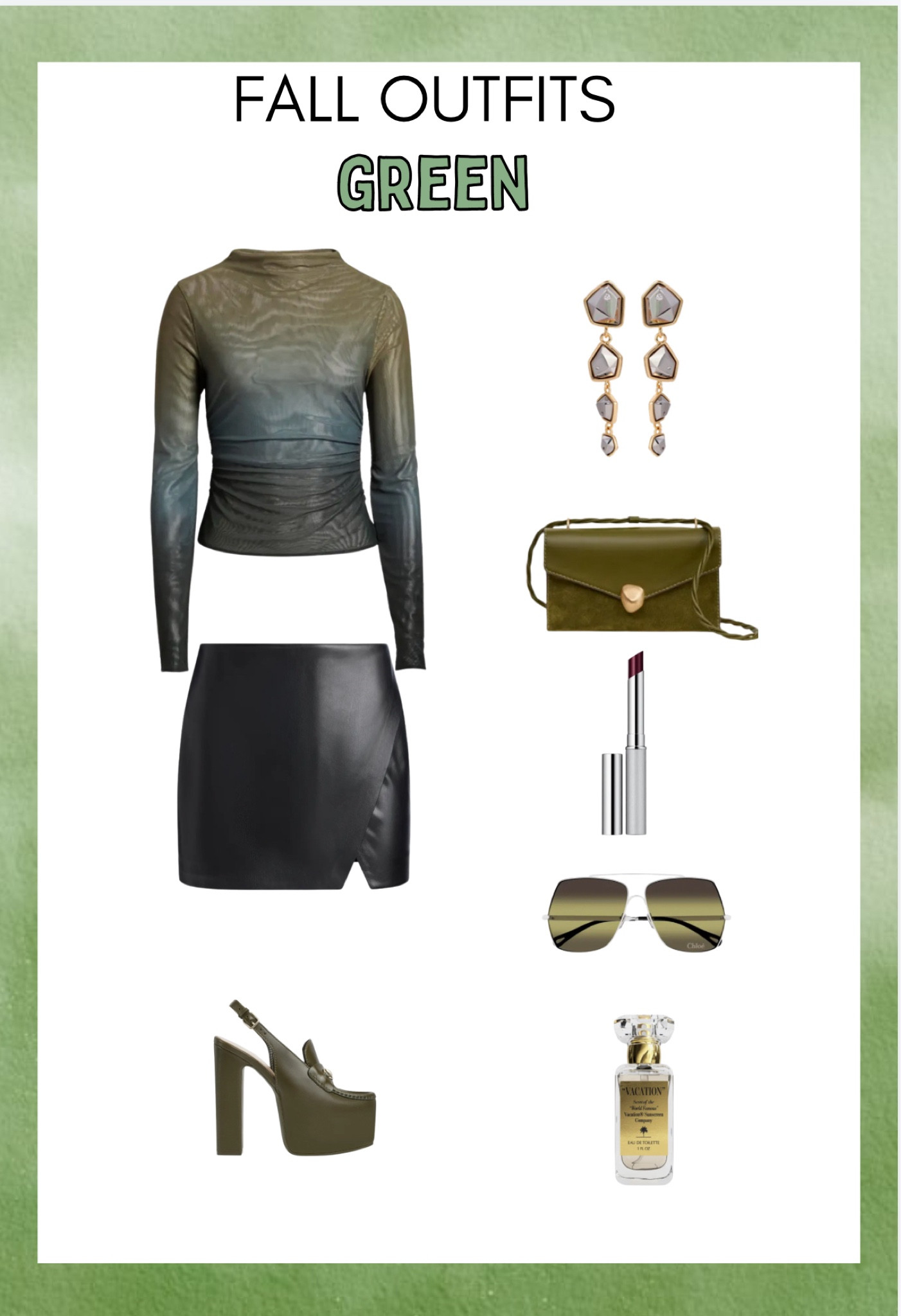 Green Outfit Fall Ouyfits 

#LTKStyleTip #LTKFallSale #LTKSeasonal