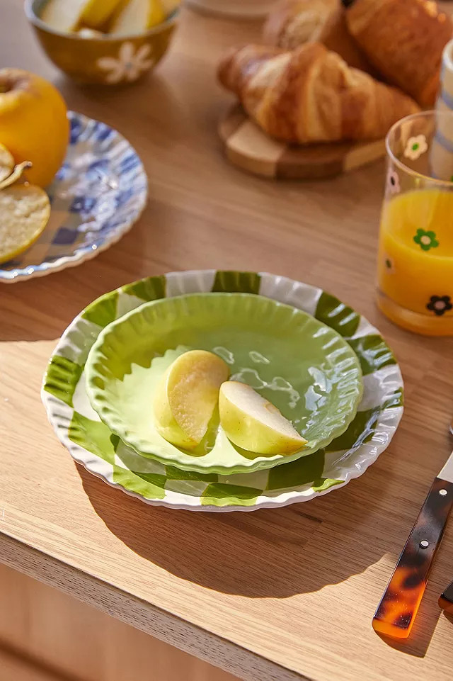 Green Frankie Side Plate | Urban Outfitters (EU)