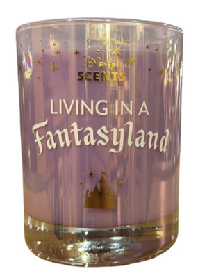 Disney Parks Living in a Fantasyland Purple Scented Candle New With Tag | eBay US