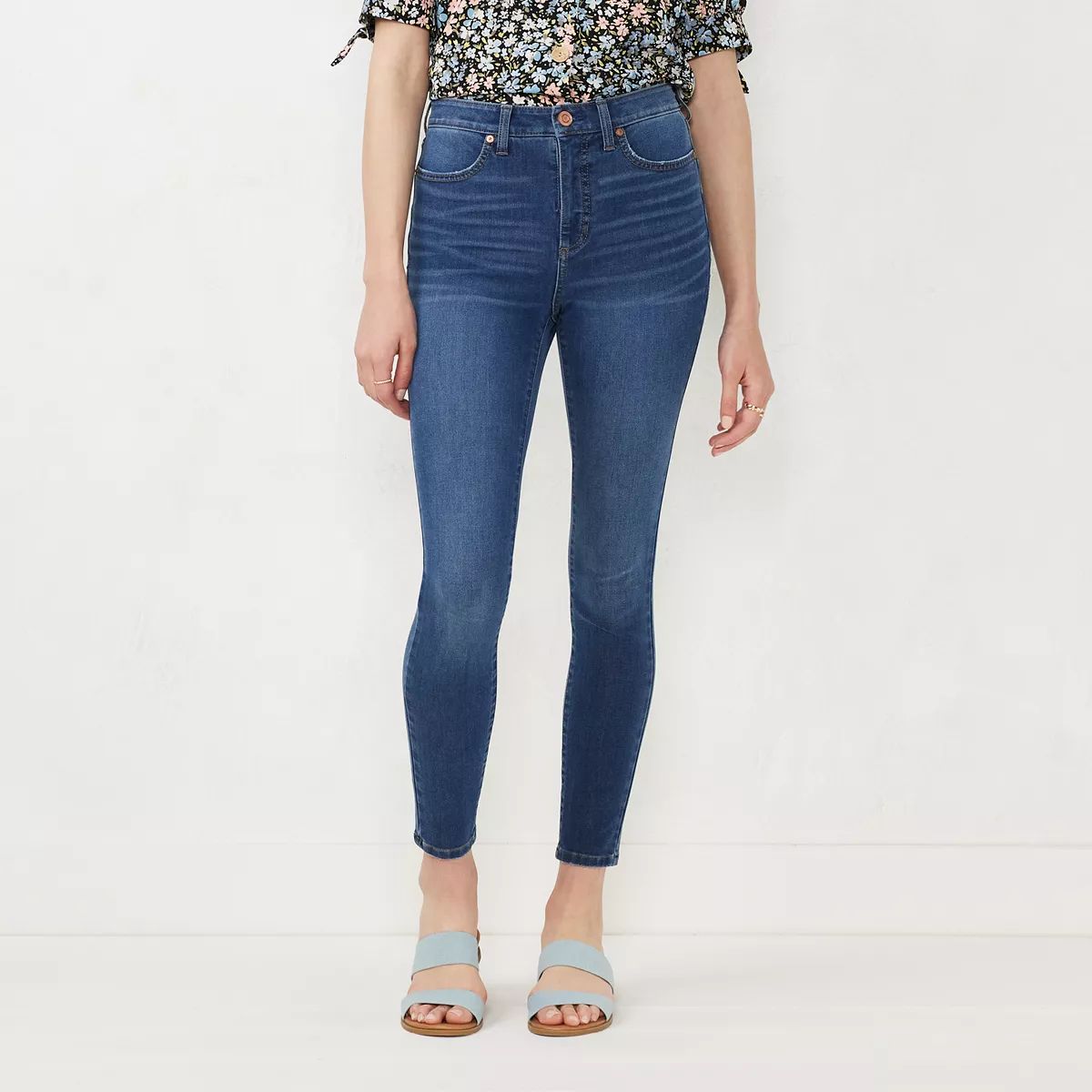 Women's LC Lauren Conrad Feel Good Super High Waisted Super Skinny Jeans | Kohl's