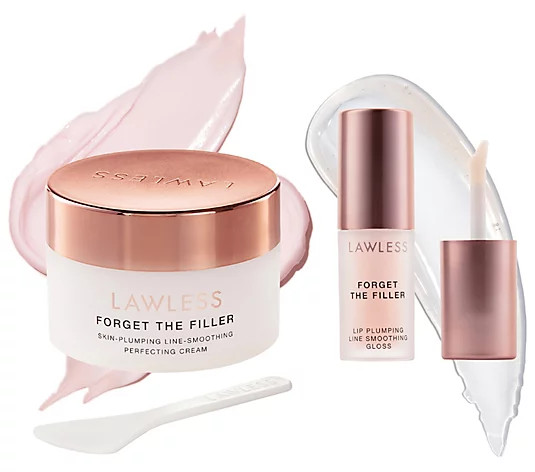 Lawless Beauty Forget the Filler Moisturizer &Lip Plumper - QVC.com | QVC