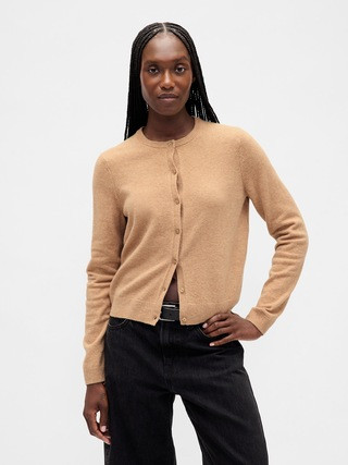 CashSoft Crop Cardigan | Gap (US)