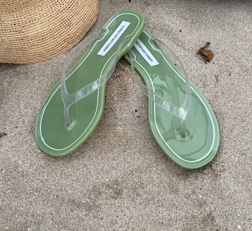 Who wouldn't adore stylish flip-flops that can instantly elevate a beach or boardwalk stroll? I treated myself to a pair, and the color combinations are capable of transforming any outfit into a statement piece.

#LTKSpringSale #LTKOver40 #LTKSeasonal