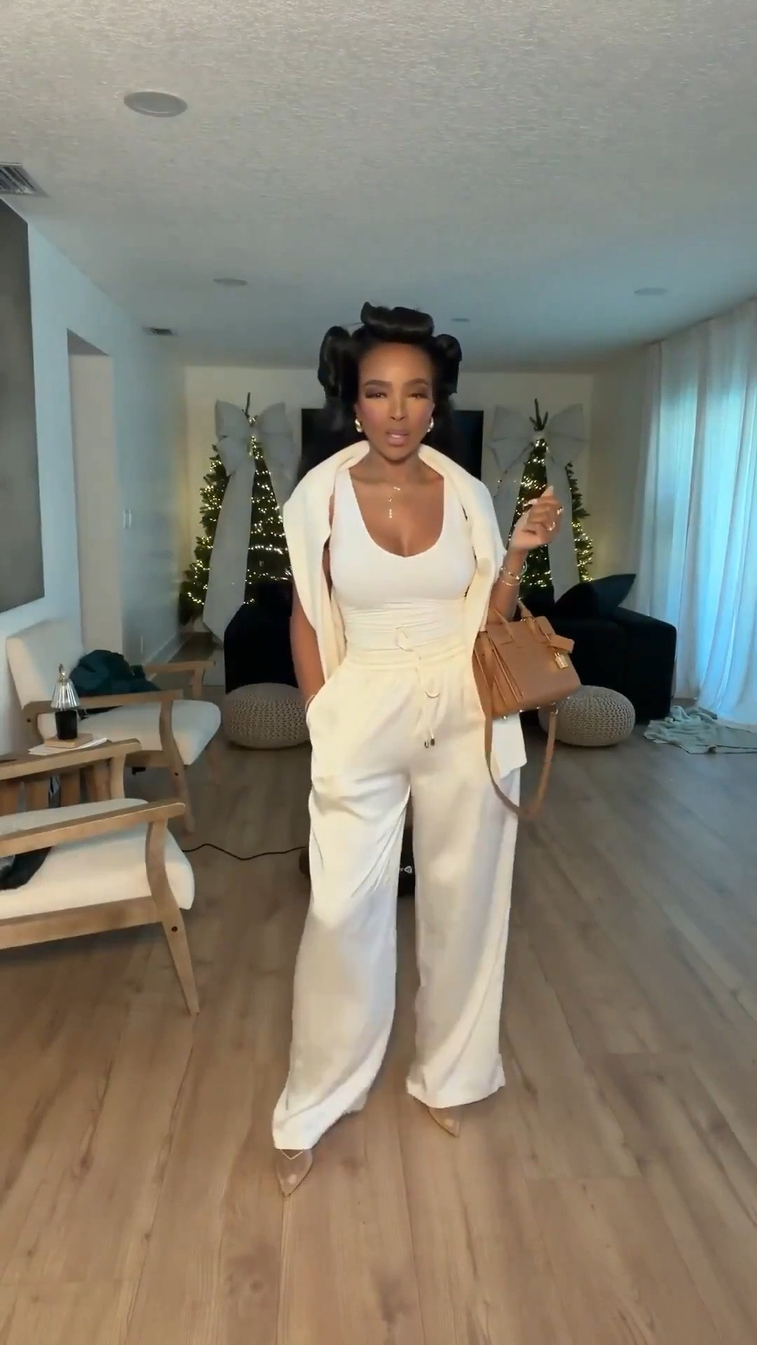 Scroll to shop! ✨ Everything from this look is linked below. 👇🏽    

Wearing: Size Small | 5’4” | 140 lbs | Denim 2 Long

📲   Download the FREE LTK app & follow me (@kirasfashionfinds) to shop all my daily finds.  #LTKootd #LTKPetite #LTKU