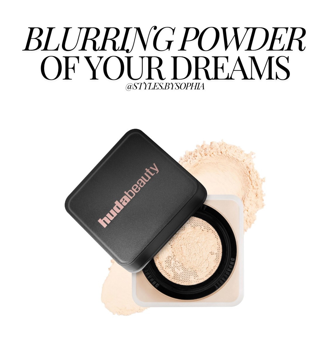set your makeup with this loose powder for a flawless, blurring look and thank me later! 

#LTKBeauty