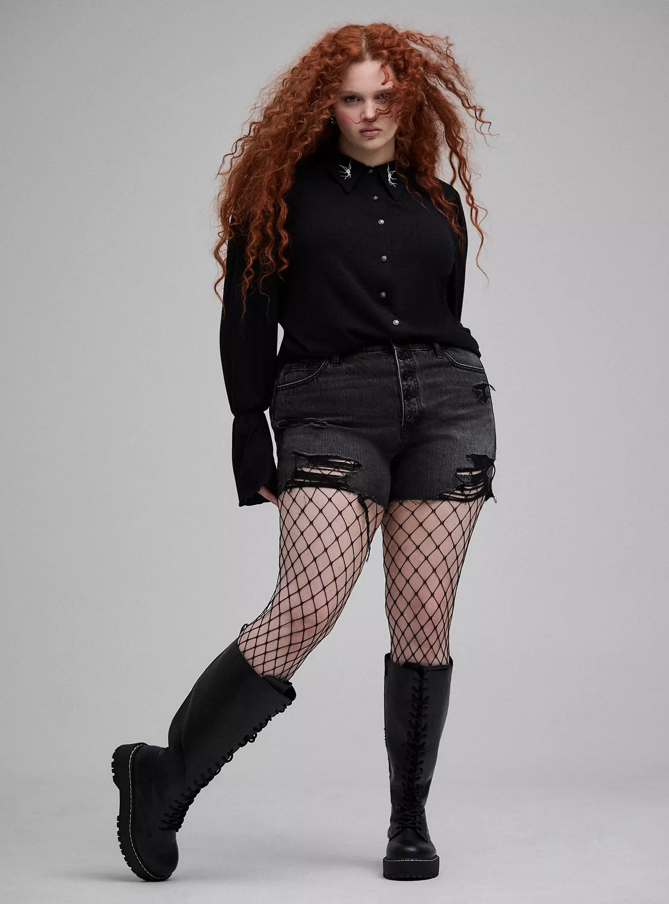 Nightfall 3.5'' Perfect High-Rise Denim Short | Torrid (US & Canada)