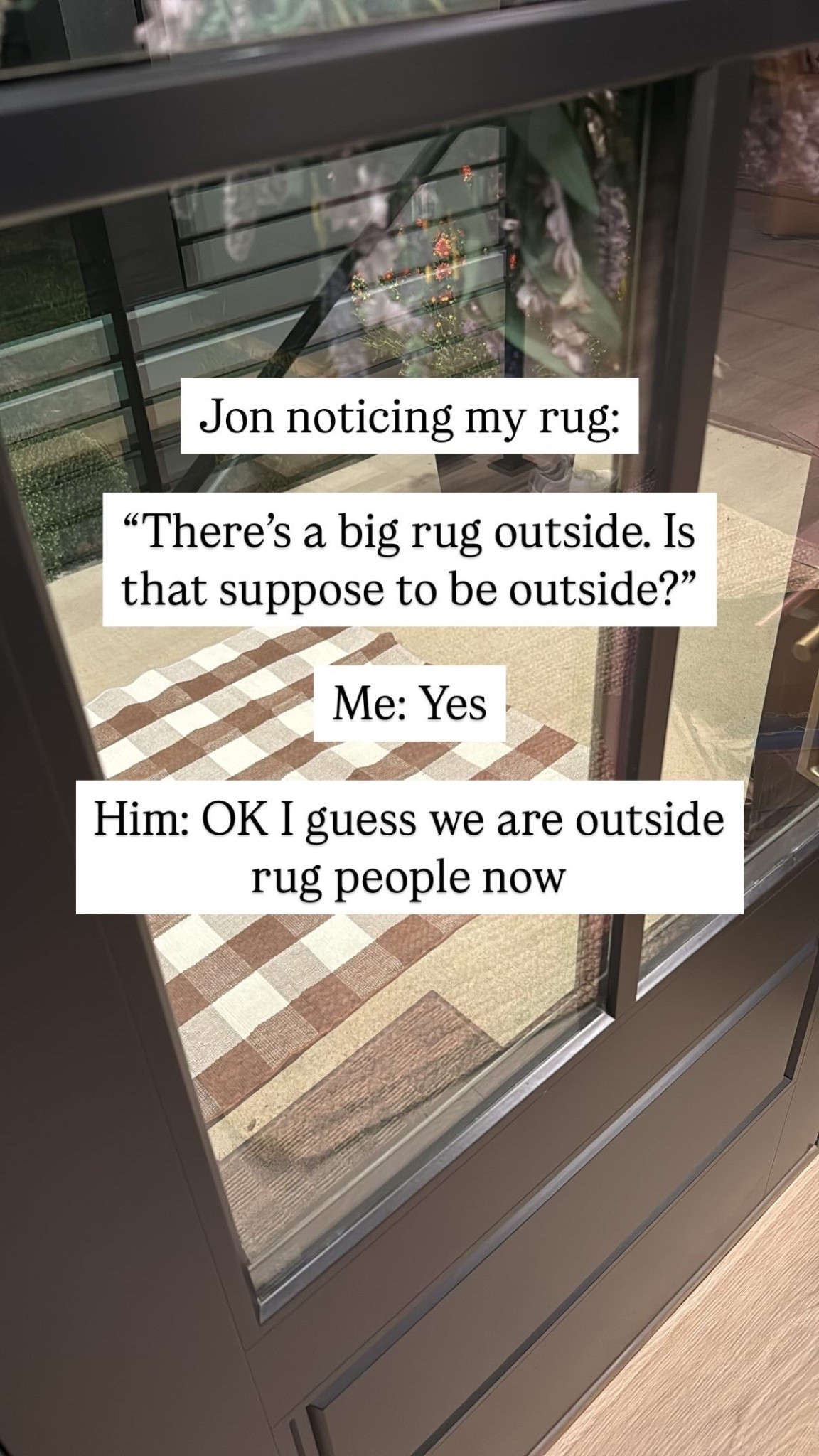 Our new outdoor rug  

#LTKSeasonal