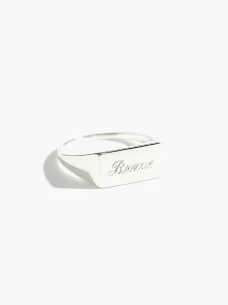 Rectangle Signet Ring | ABLE Clothing