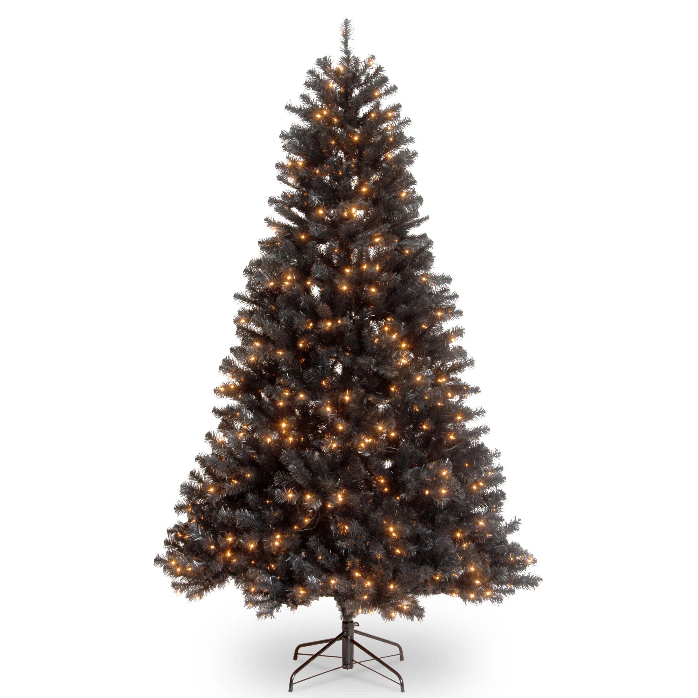 The Holiday Aisle® 7 ft. North Valley Black Spruce Tree with Clear Lights & Reviews | Wayfair | Wayfair North America