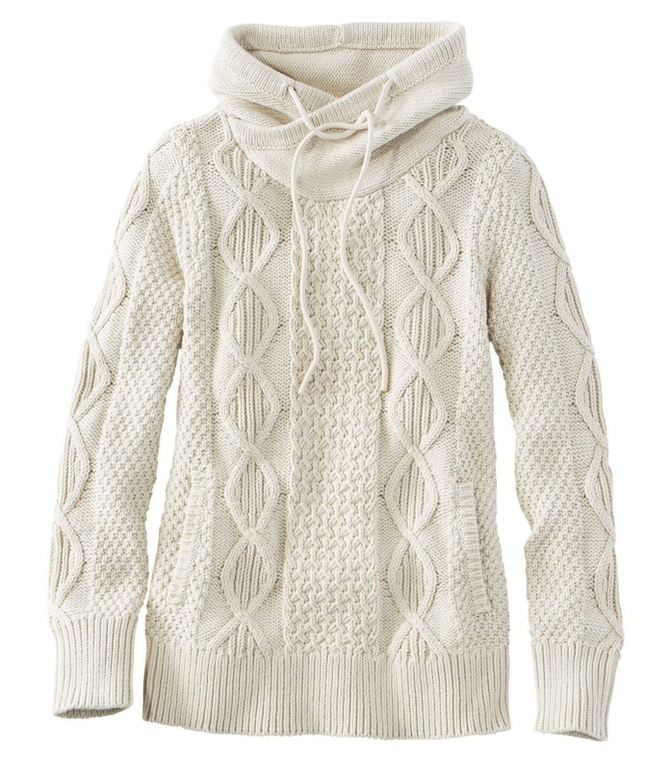 Women's Signature Cotton Funnelneck Sweater | L.L. Bean