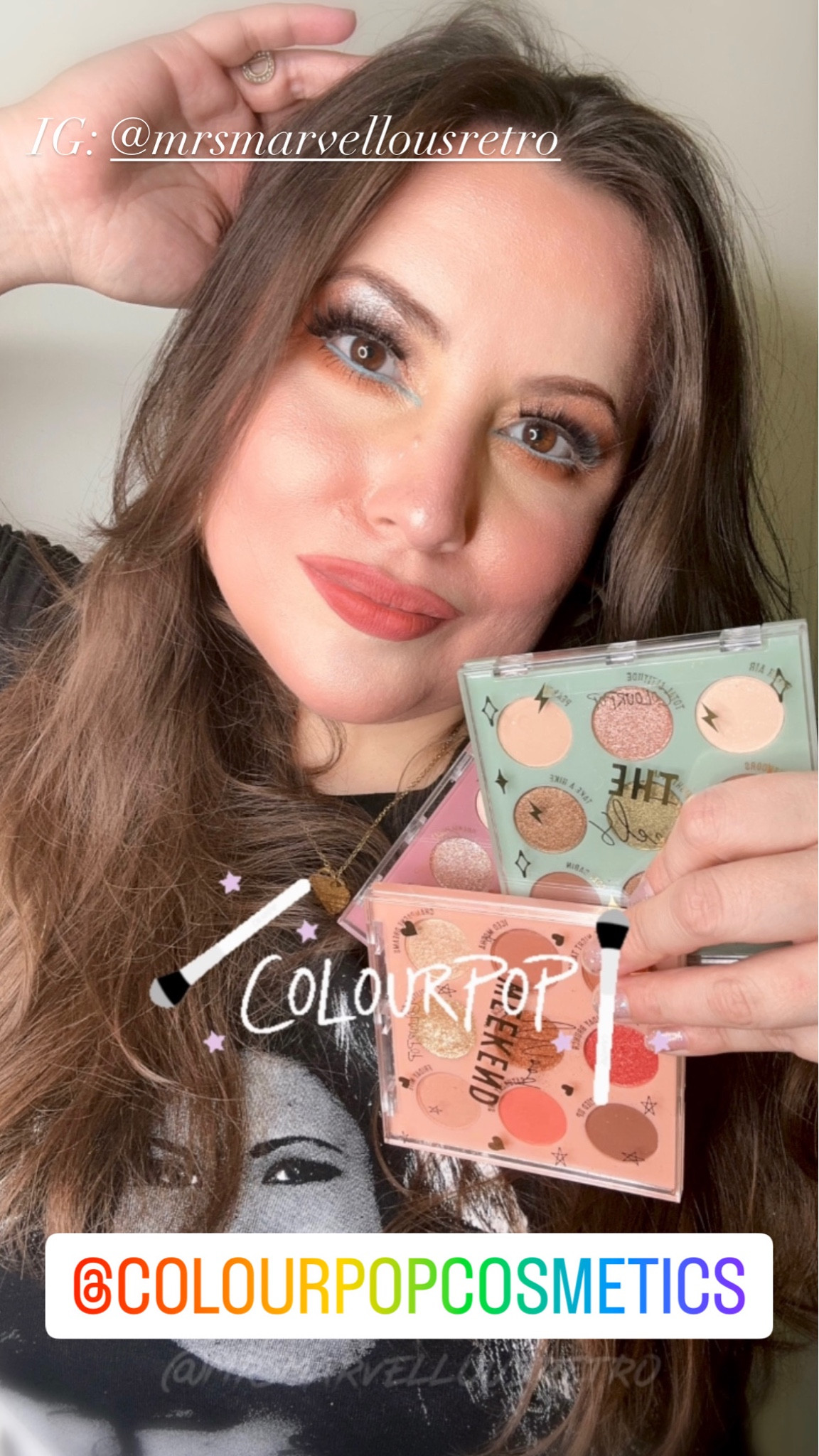 🏖️ Wish You Were Here Collection!! 

🛍️ Available from @colourpopcosmetics Colourpop.com 

Get the complete collection in one set!
☀️ Weekend Mood Palette - It’s always the weekend with 9 warm neutral and pops of coral in Matte, Metallic, Matte Sparkle and Pearlescent Glitter finishes.
🌴 The Feels Palette - Get all the feels with 9 warm nudes and pops of olive in Matte, Metallic, and Matte Sparkle finishes.
☁️ Day Dreaming Palette - Dream on with 9 cool taupes and romantic mauves in Matte, Metallic, Matte Sparkle, and Duo-Chrome finishes.
🌸 Pressed Powder Blush - Get blushin’ with the perfect touch of colour that can be applied for a subtle, natural look or an ultra-glam statement.
✨ Pressed Powder Highlighter - Prepare to be obsessed with our silky, buttery soft highlighter that effortlessly blends onto skin for a radiant glow.
💋 Ultra Blotted Lip - Our creamy, comfy medium coverage liquid lipstick dries down to a diffused matte finish for a just blotted look.
🌟 SOL Mini Shimmering Dry Body Oil – Illuminate your bod with this luxe, lightweight dry oil for a dreamy multidimensional glow.
🍓 Fourth Ray Beauty Strawberry Overnight Lip Mask - Wake up with the softest, sweetest pout ever. This super cushiony, strawberry-infused lip mask melts into lips and locks in essential moisture overnight while you sleep.
👄 Fourth Ray Beauty Strawberry Lip Scrub - Exfoliate lips for a super smooth, kissable pout. This 100% vegan formula is made with superfine Sugar Crystals to gently buff and soften lips.
Get all 18 eye, lip + body must-haves ✨

💥 FIND ME & MORE • DISCOUNT CODES LOCATED IN MY BIO ON LINKTREE!! 💥 

💥 🌳 Linktree: 
https://linktr.ee/MrsMarvellous

🏷️ #colourpopcosmetics #colourpop #colourpopme #colourpopeyeshadow #colourpopgiftedme #cpcontest #newmakeup #eyeshadow #blush #highlighter #blottedlipstick 

#LTKFind #LTKU #LTKbeauty