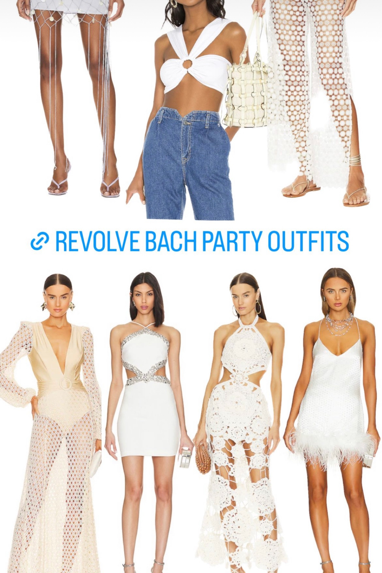 Revolve Bach party favorites - full list in my TikTok and IG @lexitobin 🩷 #ltkbachelorette 
