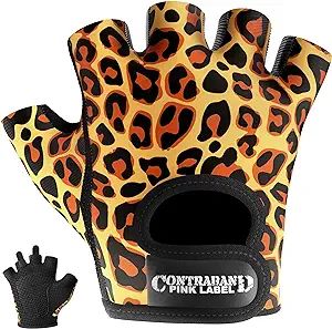 Contraband Pink Label 5297 Womens Design Series Leopard Print Lifting & Rowing Gloves (Pair) - Li... | Amazon (US)