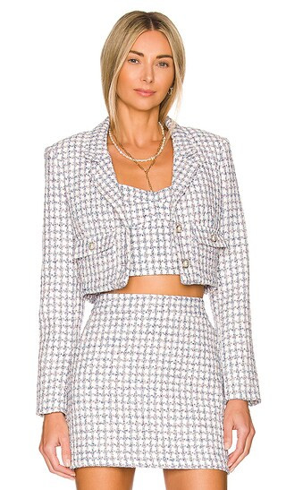 Spenser Blazer in Captiva | Revolve Clothing (Global)