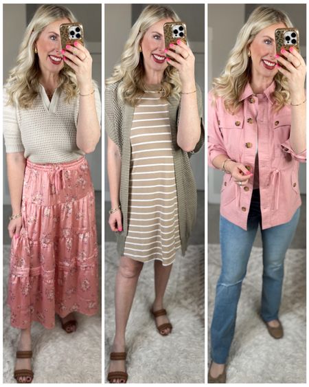 Daily try on, Walmart outfit, Walmart fashion, Walmart try on, time and tru, spring style, spring outfit 

#LTKstyletip #LTKSeasonal #LTKfindsunder50