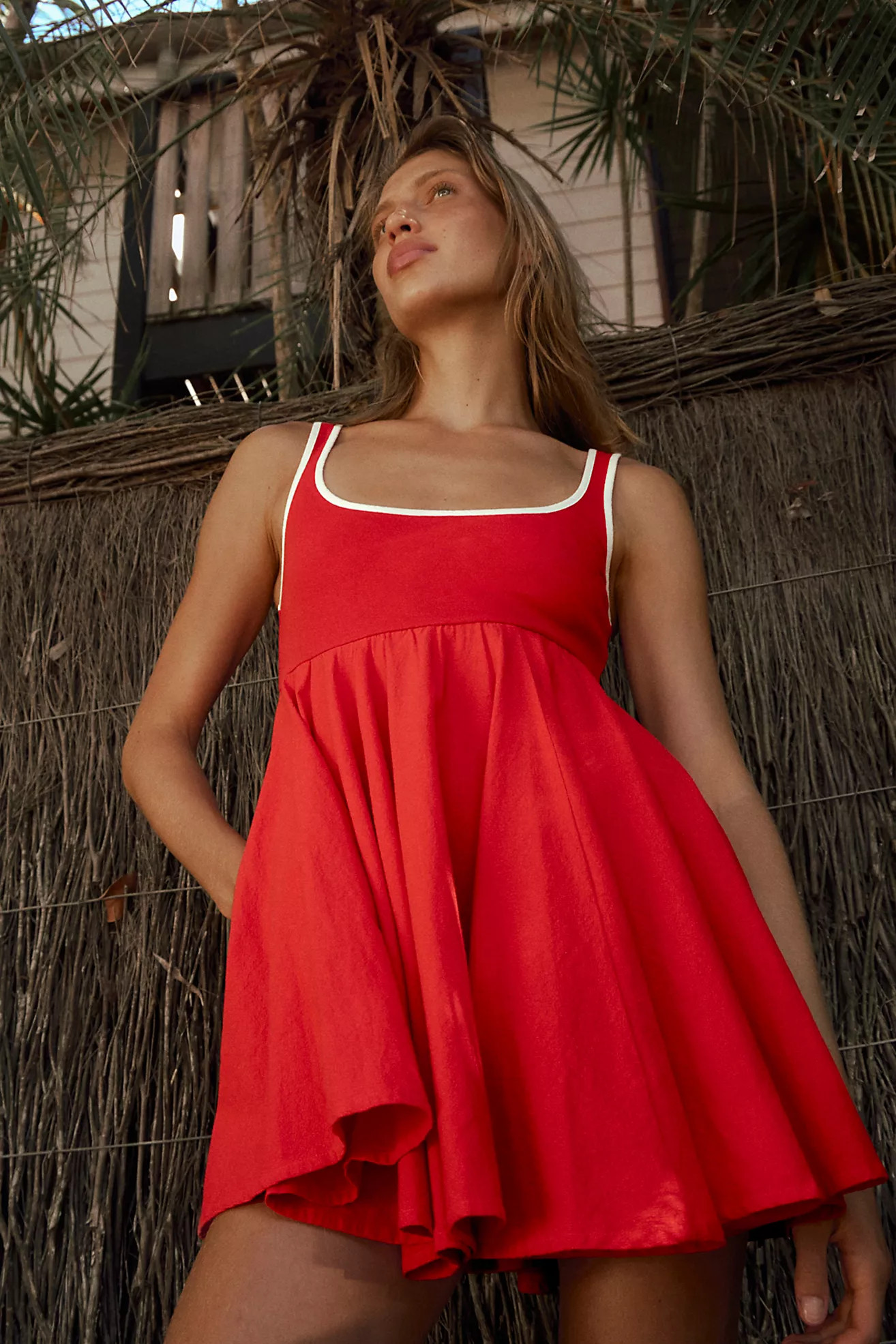 Prescott Cotton Mini Dress | Free People (Global - UK&FR Excluded)