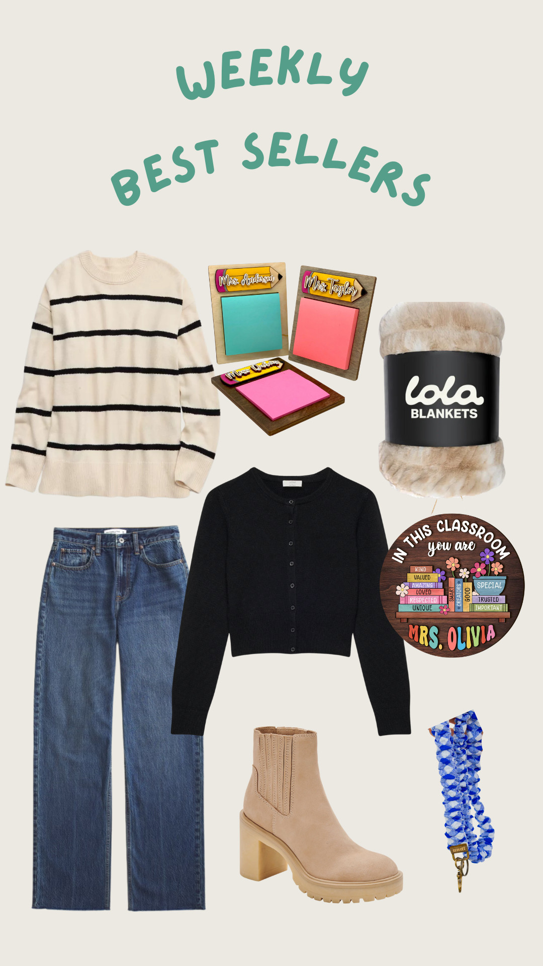 Shop my weekly best sellers! 

 #LTKGiftGuide #LTKootd