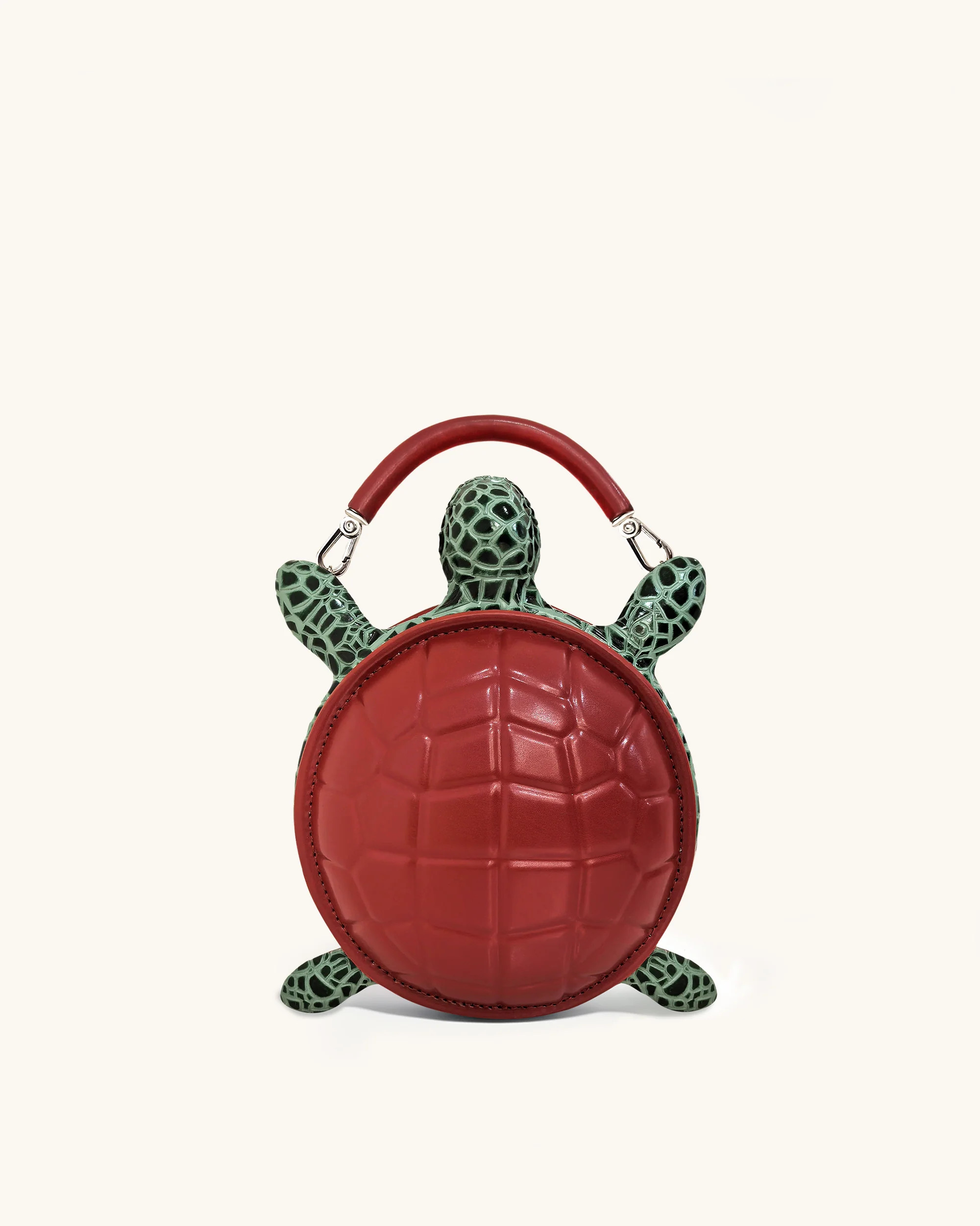 Ava Turtle Shape Handbag - Brown | JW PEI US