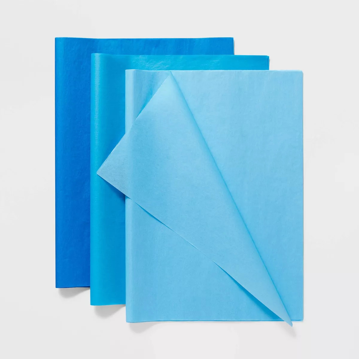20ct Banded Tissue Paper Blue - Spritz™ | Target